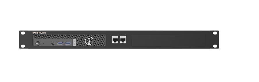 Rackmount.IT Rackmontagesatz - Jet Black - 1U - 48.3 cm (19), Ansicht 2