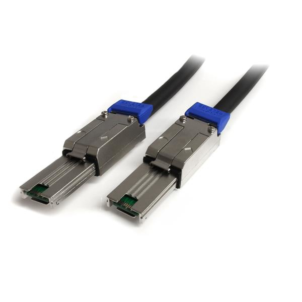 StarTech.com SAS Kabel extern SFF-8088 to SFF-8088 Mini SAS Kabel (26pin), Ansicht 2
