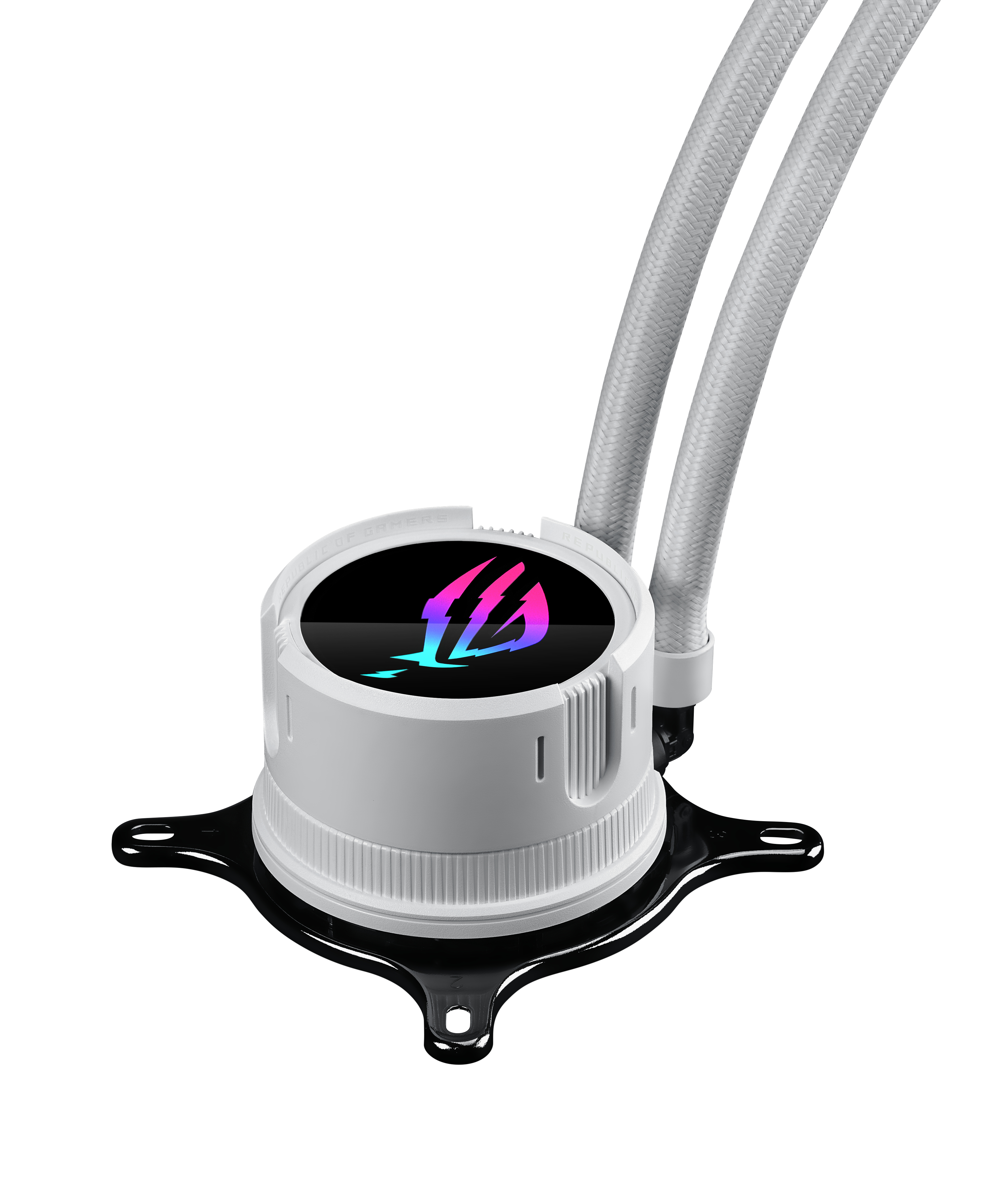 ASUS ROG STRIX LC III 360 ARGB - White Edition - Prozessor-Flüssigkeitskühlsystem - Kühlergröße: 360 mm, Ansicht 2