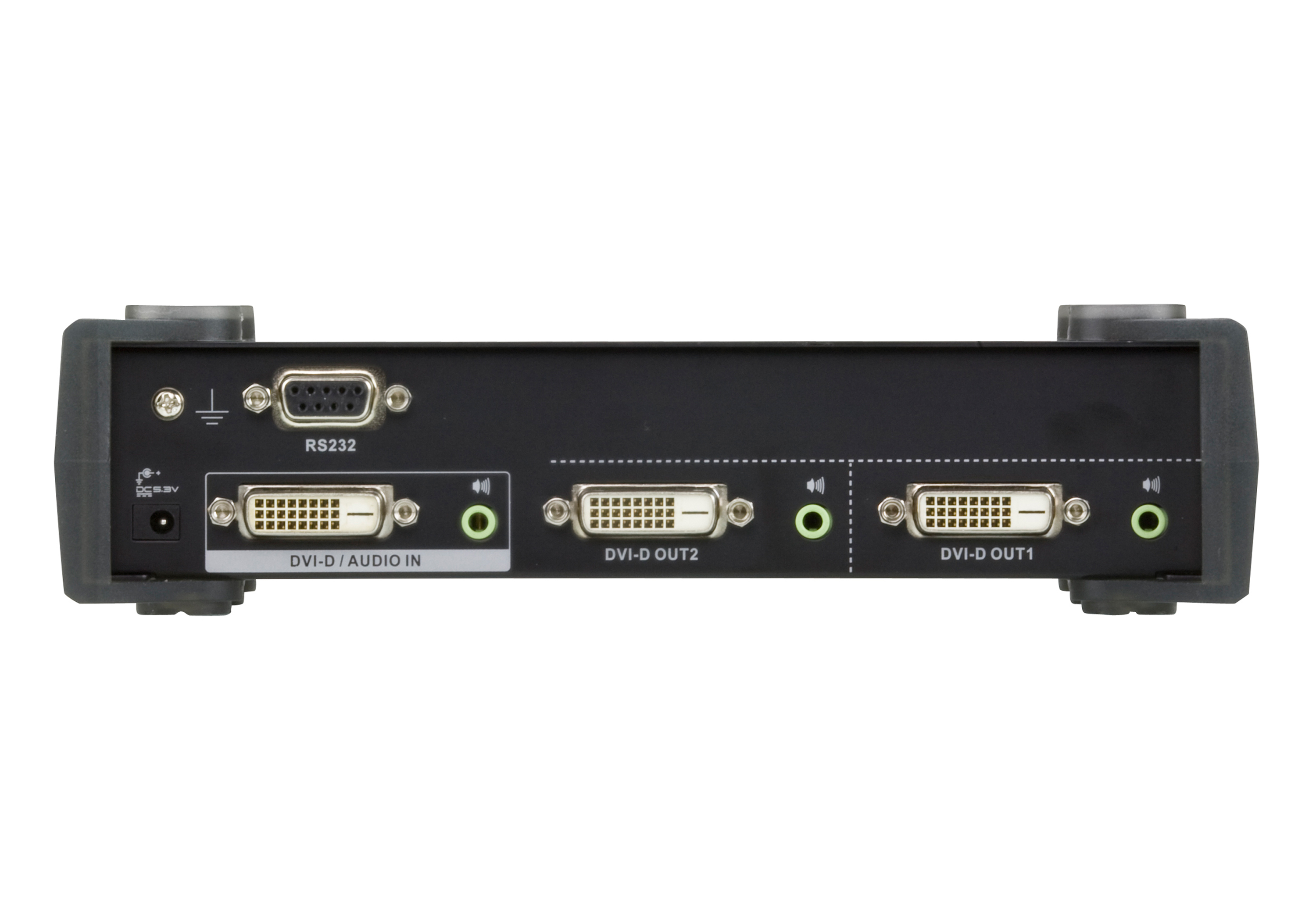 ATEN VanCryst VS172 - Video-/Audio-Splitter - 2 x DVI + 2 x Audio, Ansicht 3