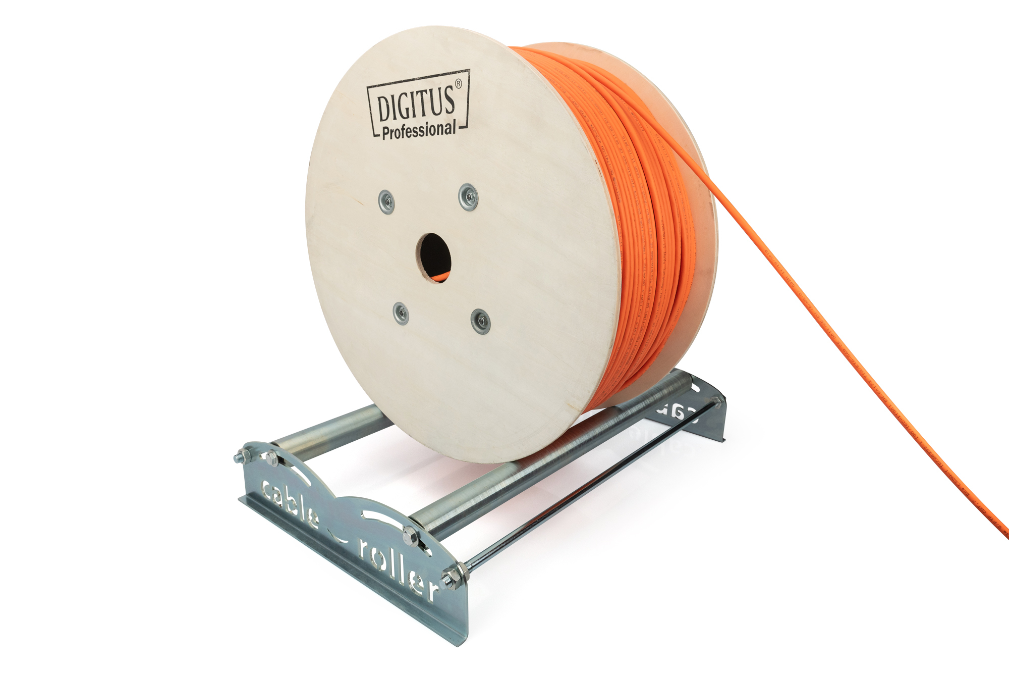 DIGITUS Kabeltrommelabroller, 600x400x100 mm, Ansicht 3