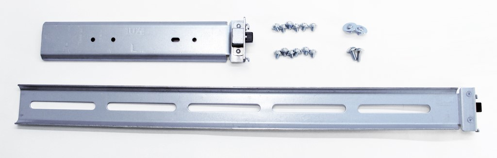 Inter-Tech Teleskopische Gleiter für Rack - Grau - 1U - 48.3 cm (19), Ansicht 4
