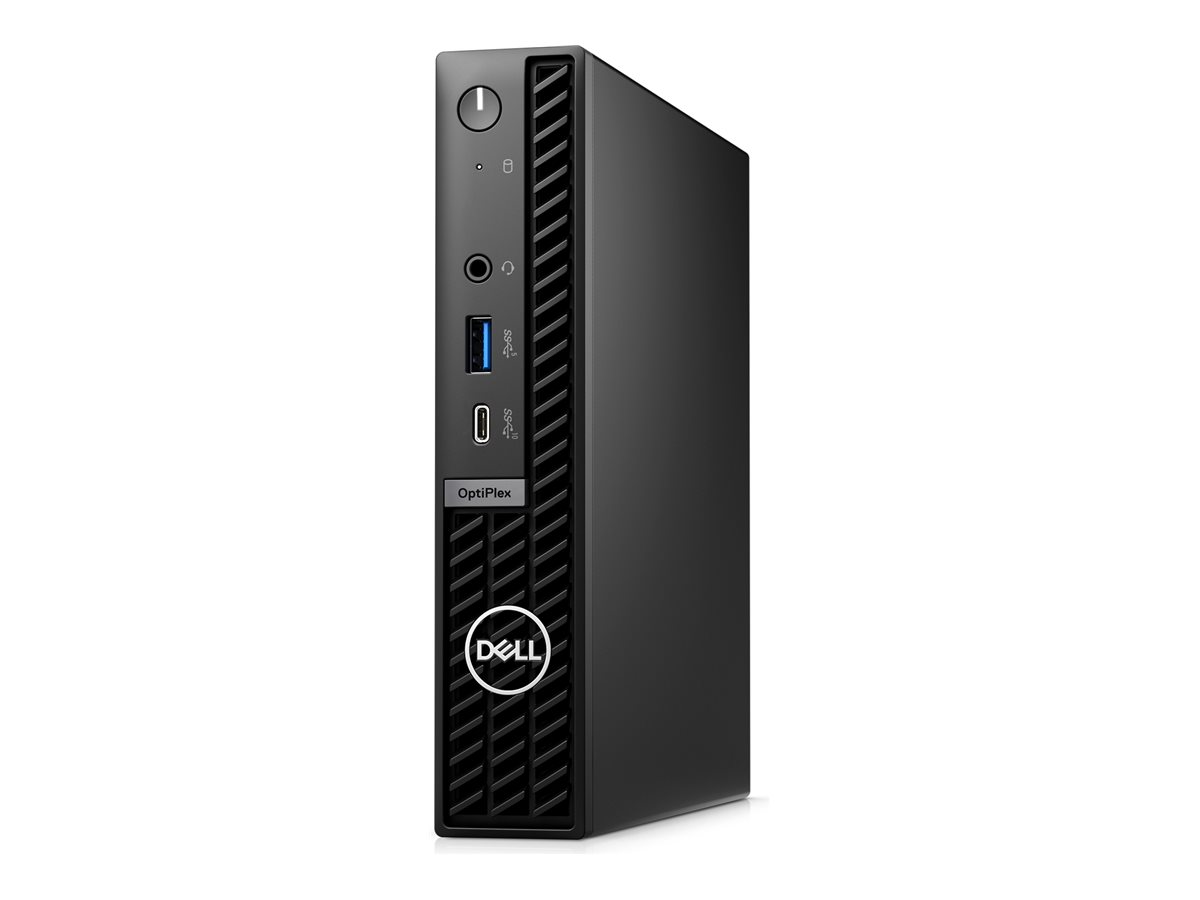 Dell OptiPlex 7020 (version 2024) - Micro - Core i5 12500T  2 GHz - RAM 8 GB - SSD 512 GB - NVMe Class 25 - UHD Graphics 770 - 1GbE Bluetooth Wi-Fi 6E - WLAN: Bluetooth 802.11abgnacax (Wi-Fi 6E)
