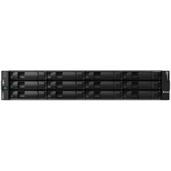 Lenovo ThinkSystem DE120S, 3.5&quot;, 27,1 kg, Rack (2U), Schwarz