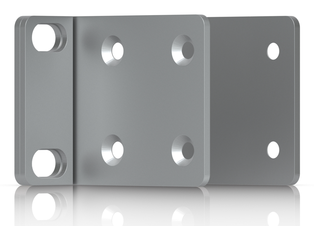 Ubiquiti Rack - Montageösen - kit - 1U, Ansicht 4