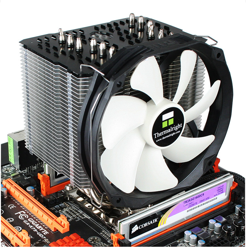 Thermalright Macho Rev.B - Prozessor-Luftkühler - (für: LGA775, LGA1156, AM2, AM2+, LGA1366, AM3, LGA1155, AM3+, ...), Ansicht 3