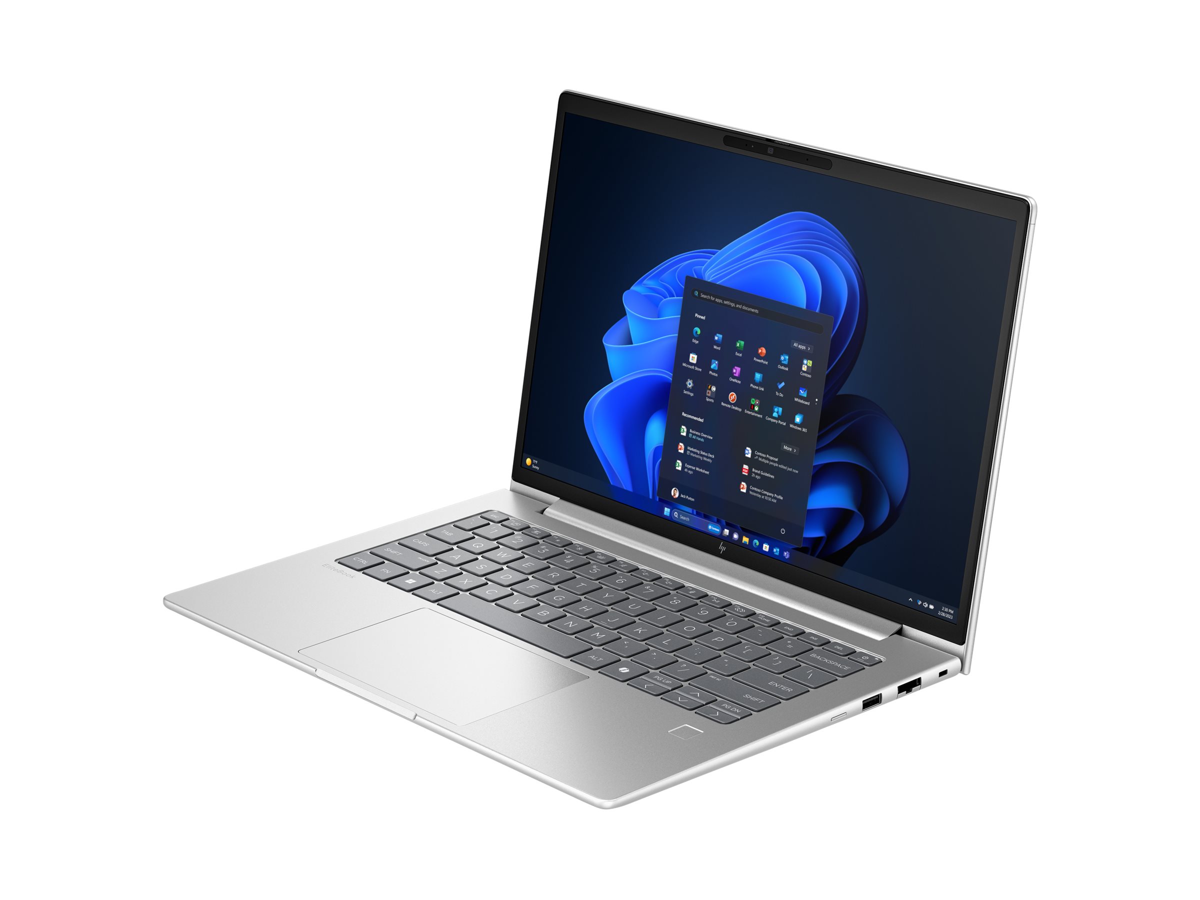 HP EliteBook 6 G1a Notebook AI - 177-Grad Scharnierdesign - AMD Ryzen 5 230 / 3.5 GHz - Win 11 Pro - Radeon 760M - 16 GB RAM - 512 GB SSD NVMe - 35.6 cm (14")