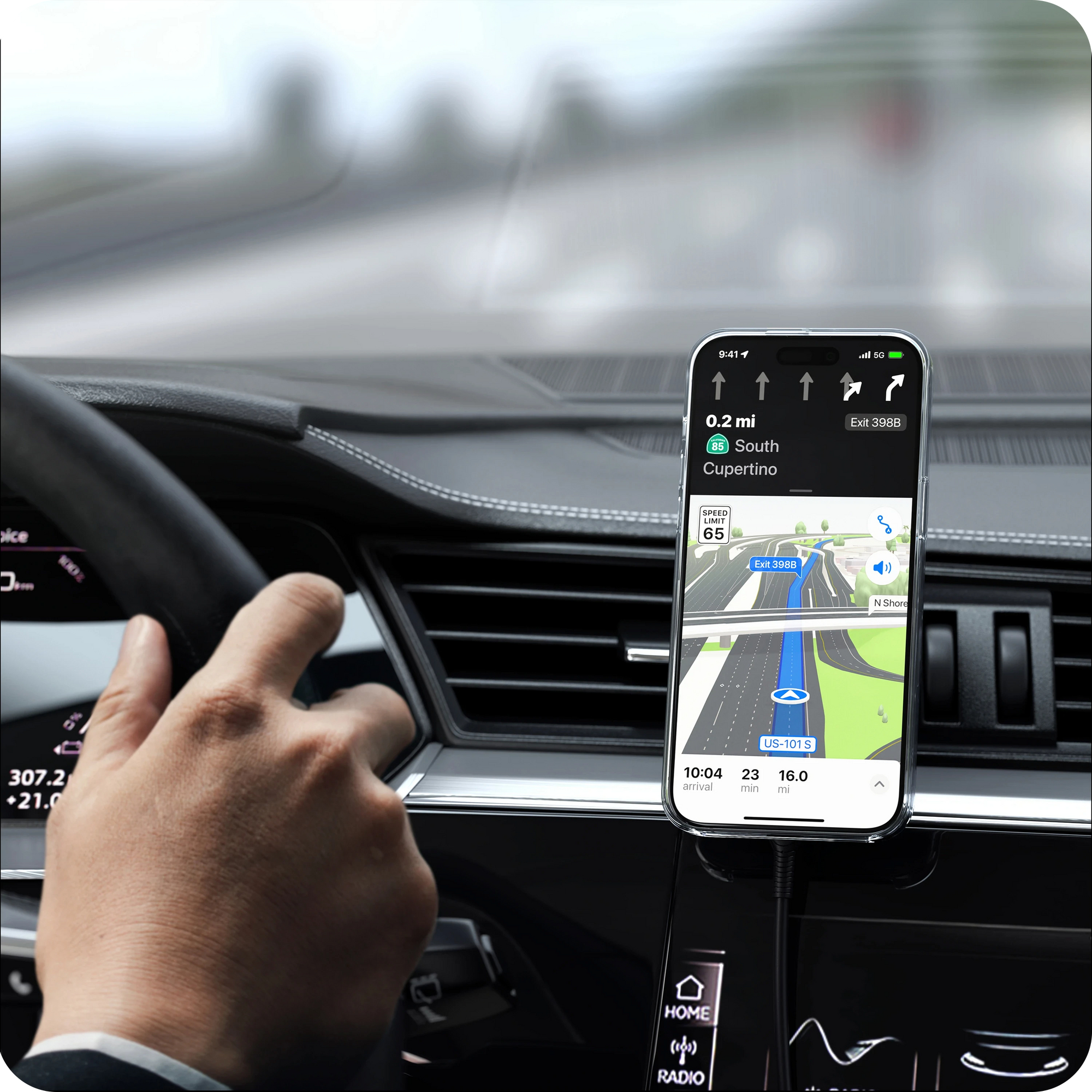 Satechi Qi2 Magnetic Wireless Car Charger, Ansicht 2
