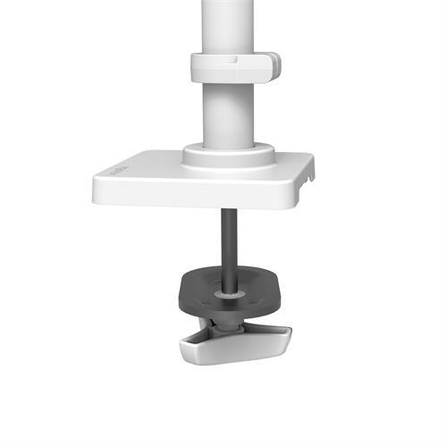Ergotron LX Pro - Befestigungskit (Standardbasis, 5 Stange, Stangenring, Grommet-Bolzen, Platte, Knopf) - Weiß, Ansicht 2
