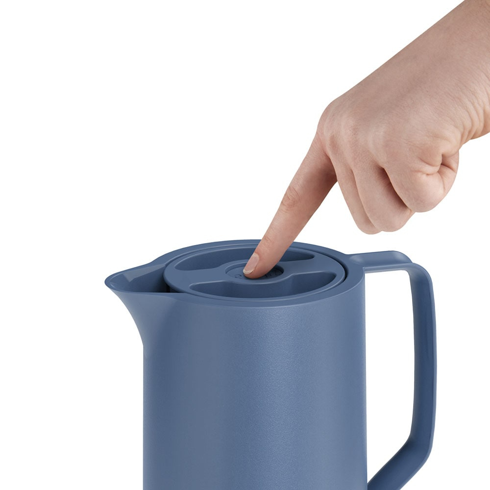 EMSA Isolierkanne Motiva 1.0 Liter nord blau im Nordic Design ergonomischer, Ansicht 3