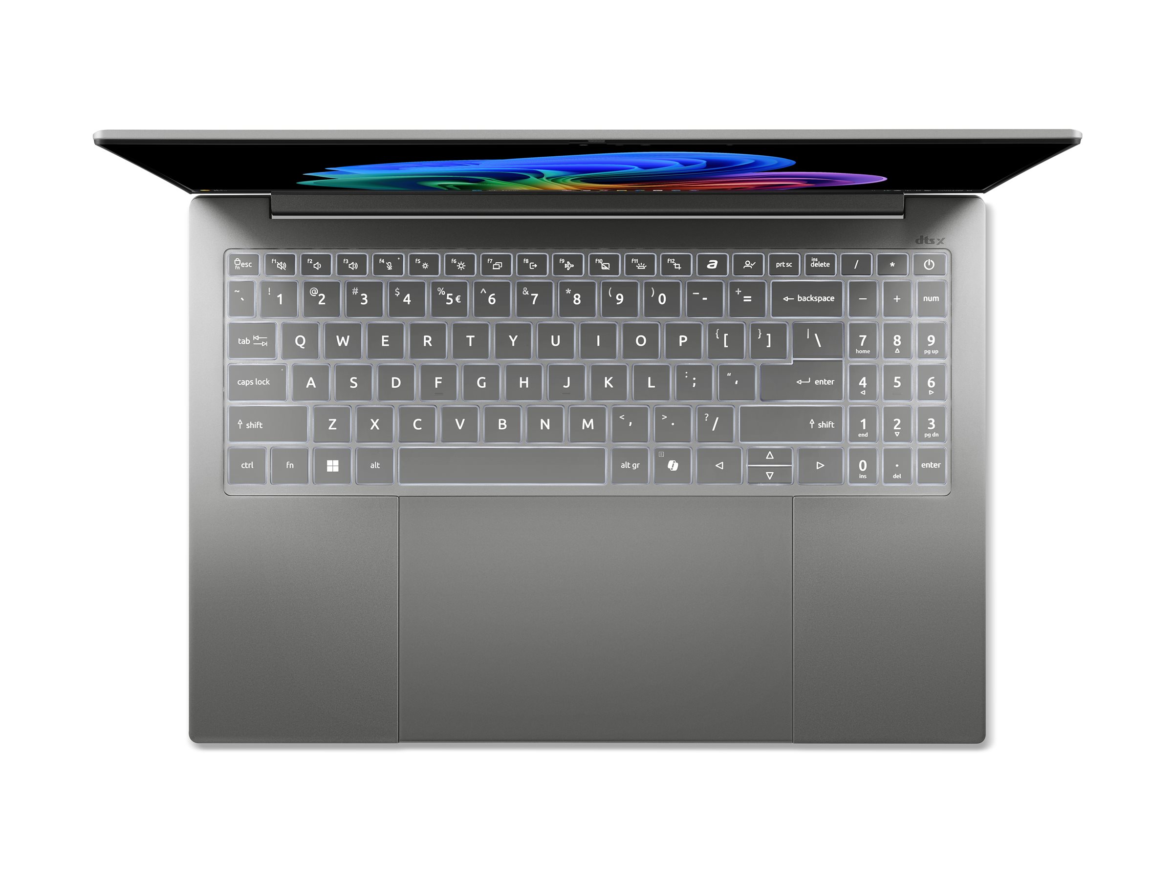 Acer Swift 16 AI SF16-71T - 180°-Scharnierdesign - Intel Core Ultra X7 358H / 1.9 GHz - Win 11 Home - Intel Arc Graphics B390 - 16 GB RAM - 512 GB SSD NVMe - 40.6 cm (16")