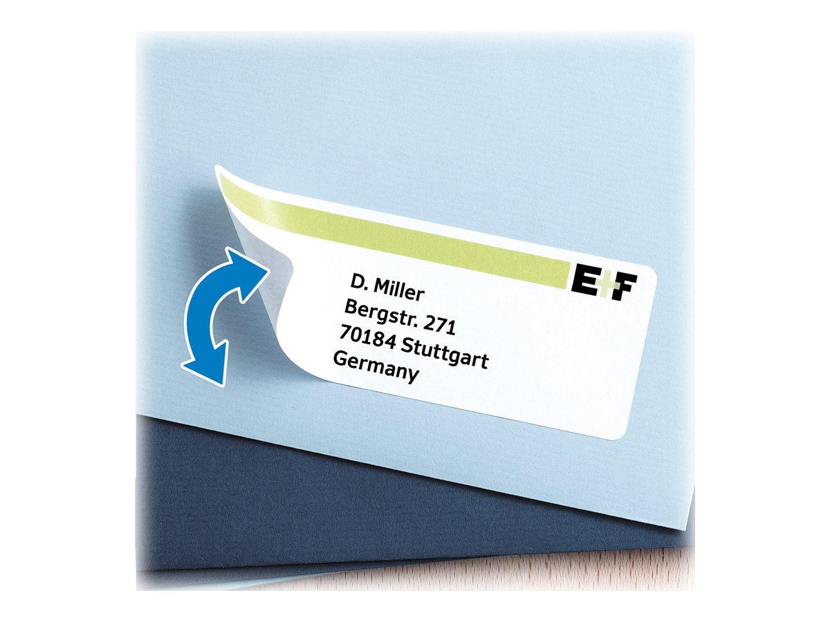 HERMA Special - Papier - matt - selbstklebend neu positionierbar - weiß - 63.5 x 38.1 mm 2100 Etikett(en) (100 Bogen x 21)