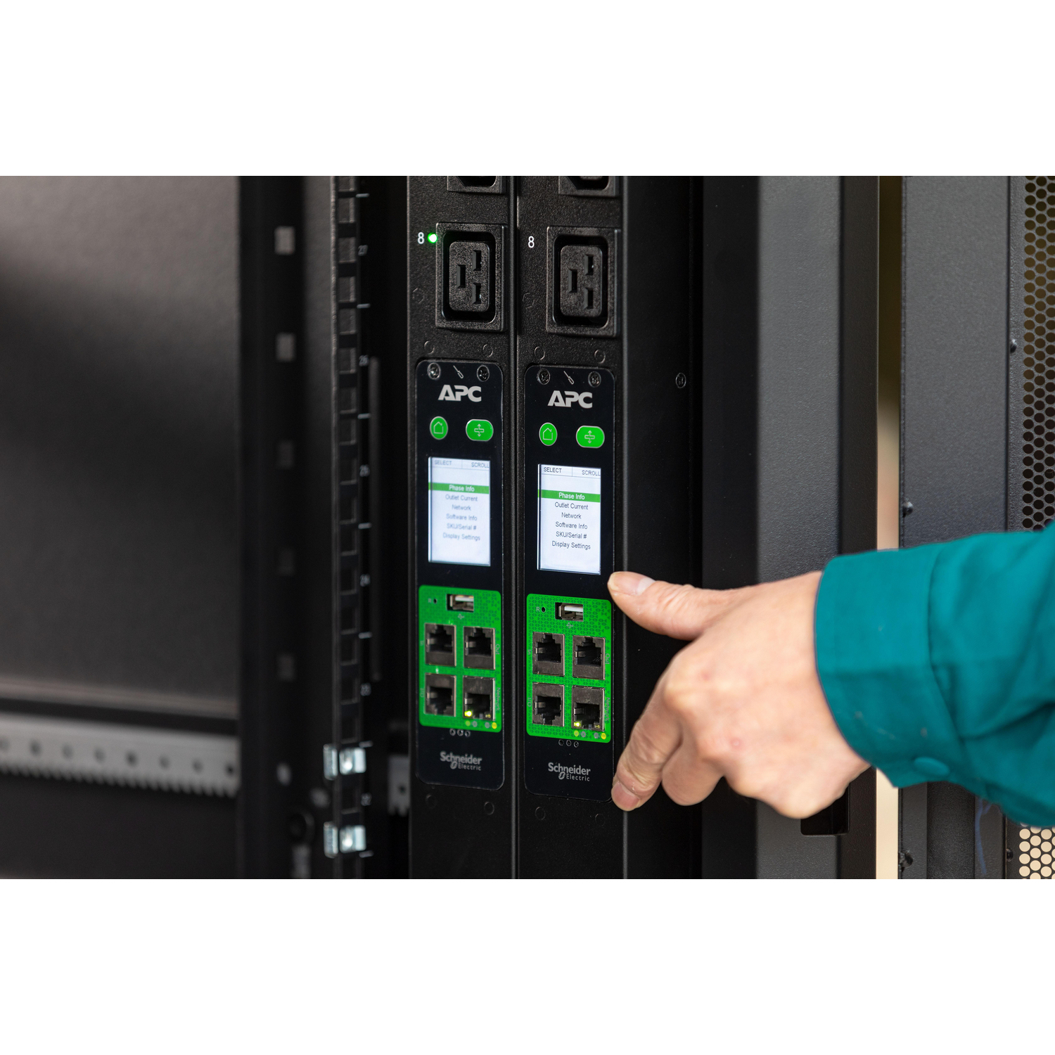 APC EasyPDU EPDU2116M - Stromverteilungseinheit (Rack - einbaufähig), Ansicht 2