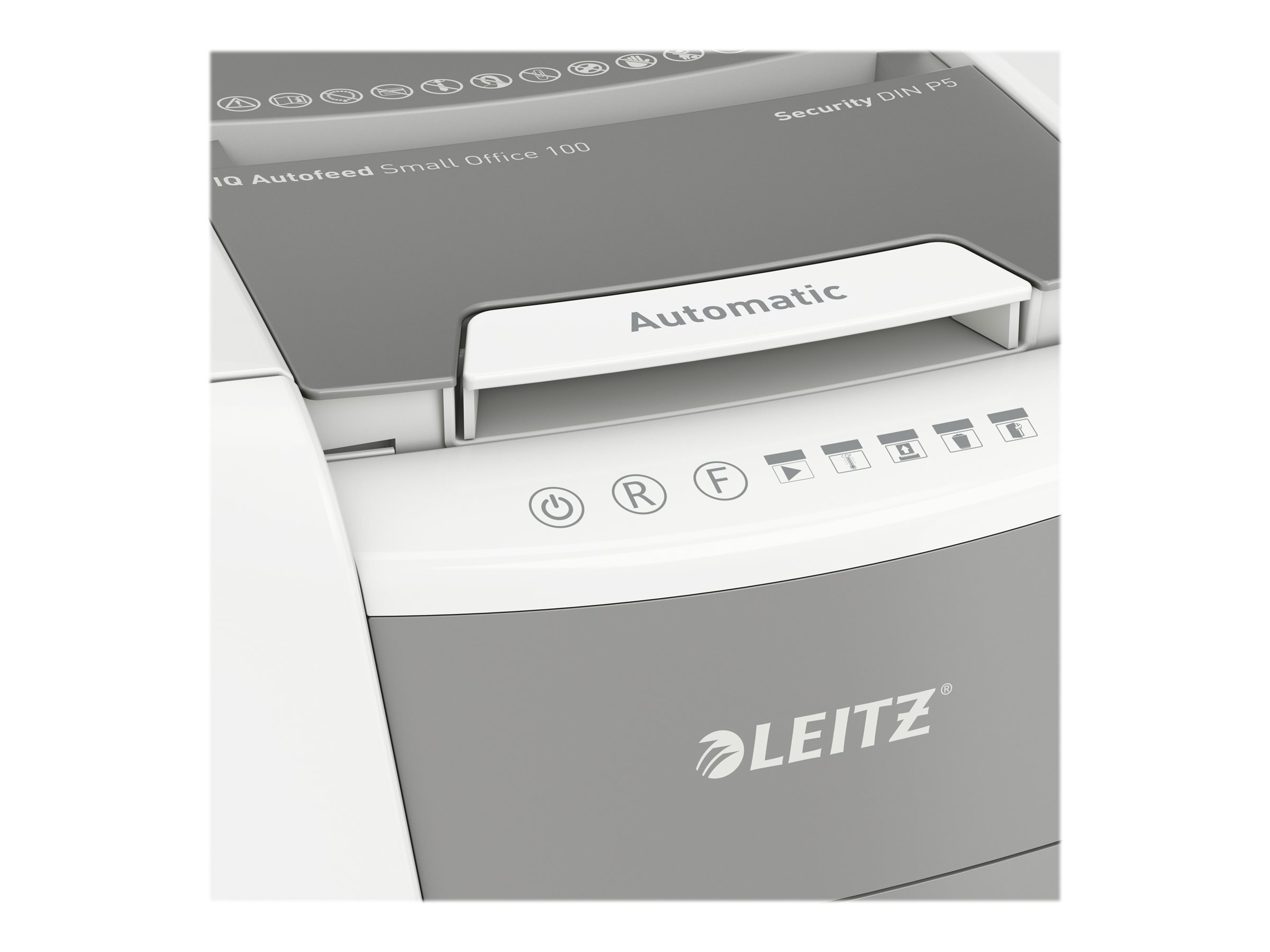 Esselte Leitz IQ AutoFeed Small Office 100 P5 - Vorzerkleinerer, Ansicht 5