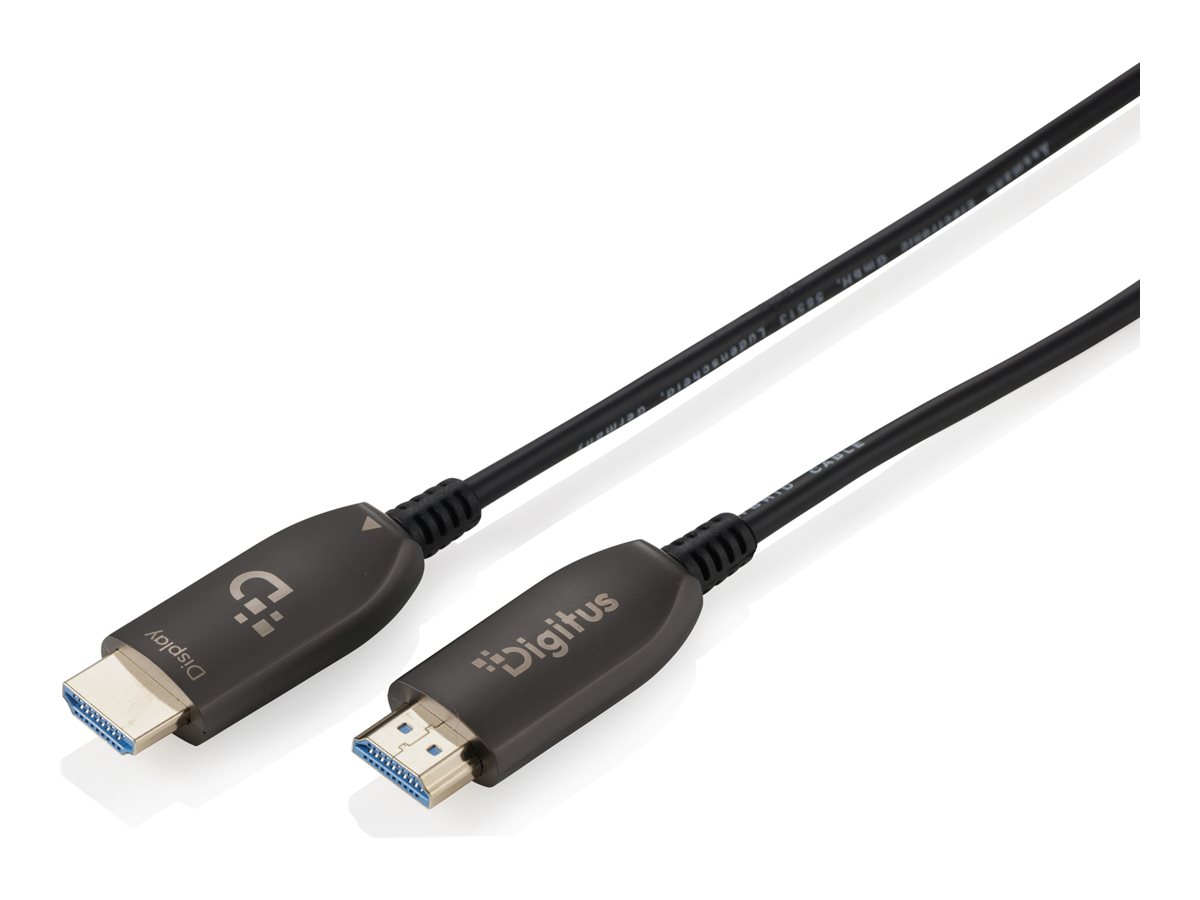 DIGITUS HDMI AOC Hybrid Glasfaserkabel, UHD 8K, 60 m
