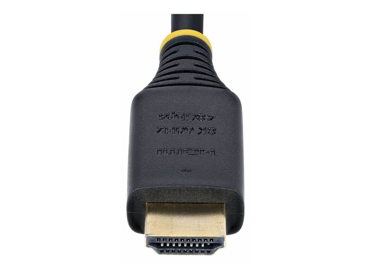 StarTech.com Ultra High Speed - HDMI-Kabel - HDMI männlich zu HDMI männlich - 50 cm - abgeschirmt - Schwarz - passiv, 4K120Hz Unterstützung, 8K60Hz (7680 x 4320)