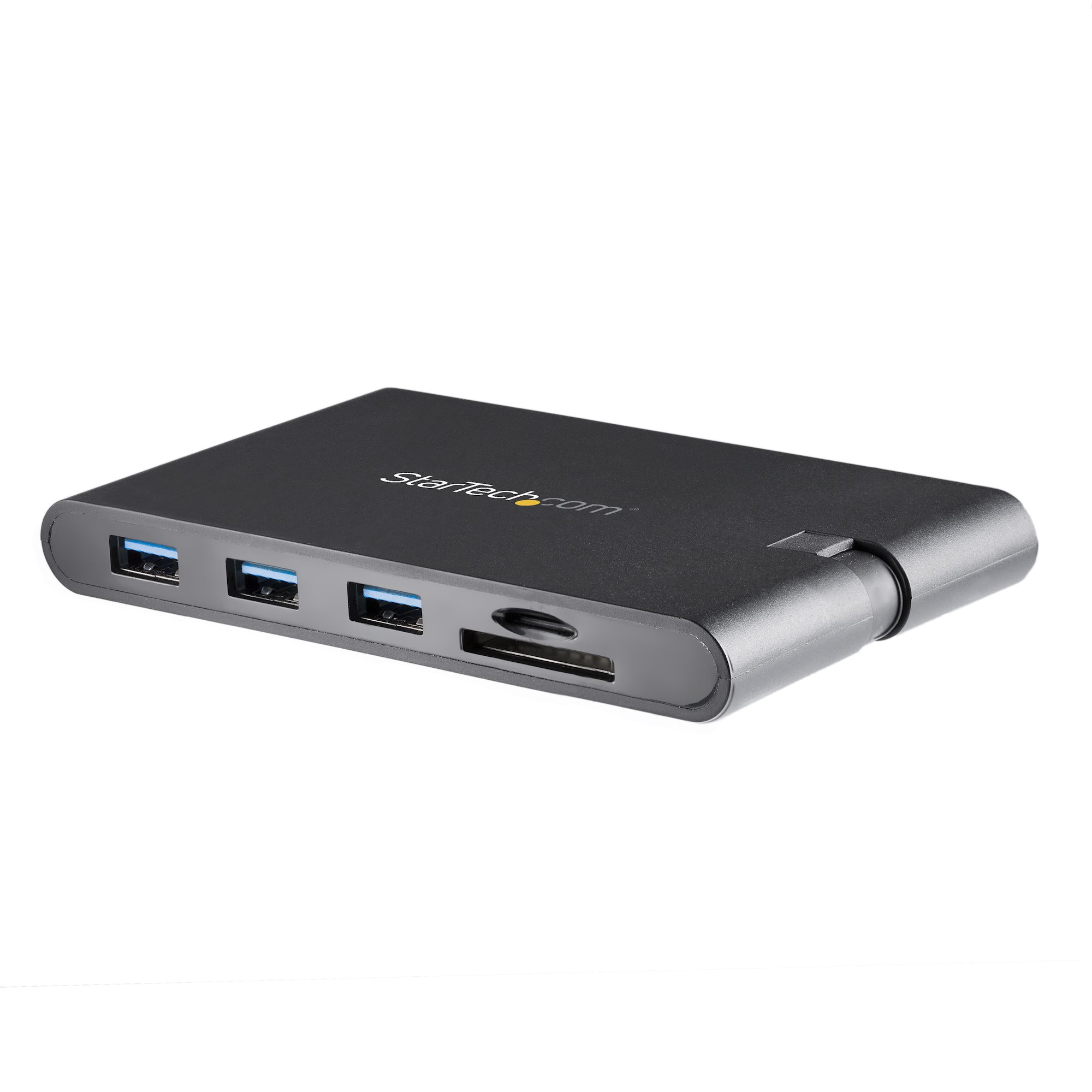 StarTech.com USB-C Multiport Adapter - USB Typ C Mini Dock mit HDMI 4K oder VGA 1080p Video - 100W PD Pass-through, 3 Port USB 3.0 Hub, GbE, SD &amp; MicroSD - Laptop Travel Dock, Kabelgebunden, USB 3.2 Gen 1 (3.1 Gen 1) Type-C, 10,100,1000 Mbit/s, IEEE 802.3, IEEE 802.3ab, IEEE 802.3u, Schwarz, MMC, MicroSD (TransFlash), SD