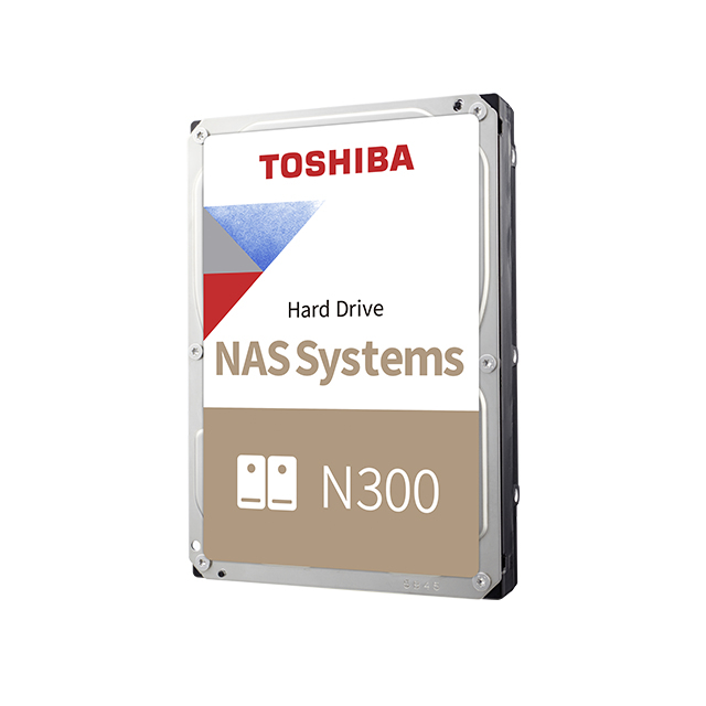 Toshiba N300 NAS Hard Drive 4TB 512MB - Festplatte - Serial ATA, Ansicht 3