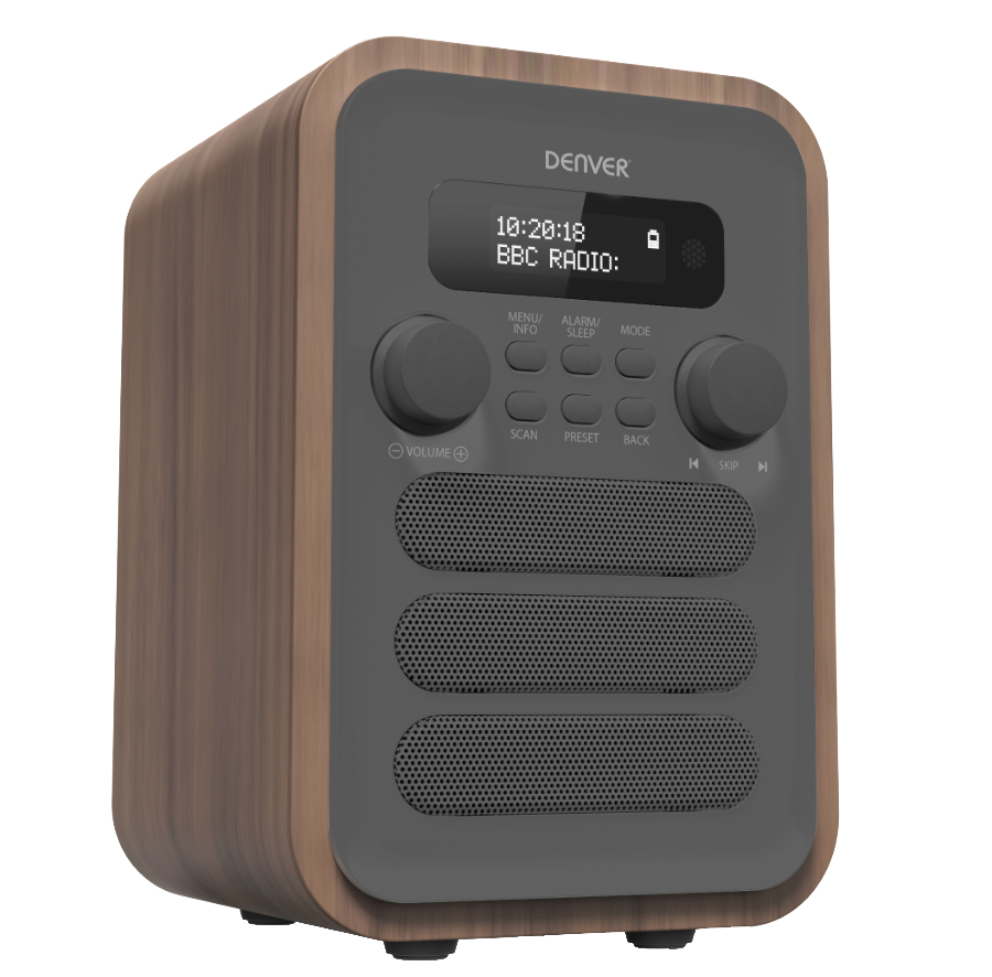 Inter Sales DENVER DAB-48 - DAB-Radio - 2.5 Watt (Gesamt), Ansicht 4