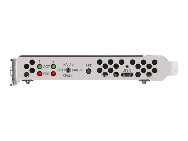 Sonnet Fusion - Speichercontroller (RAID) - 2 Sender/Kanal, Ansicht 4