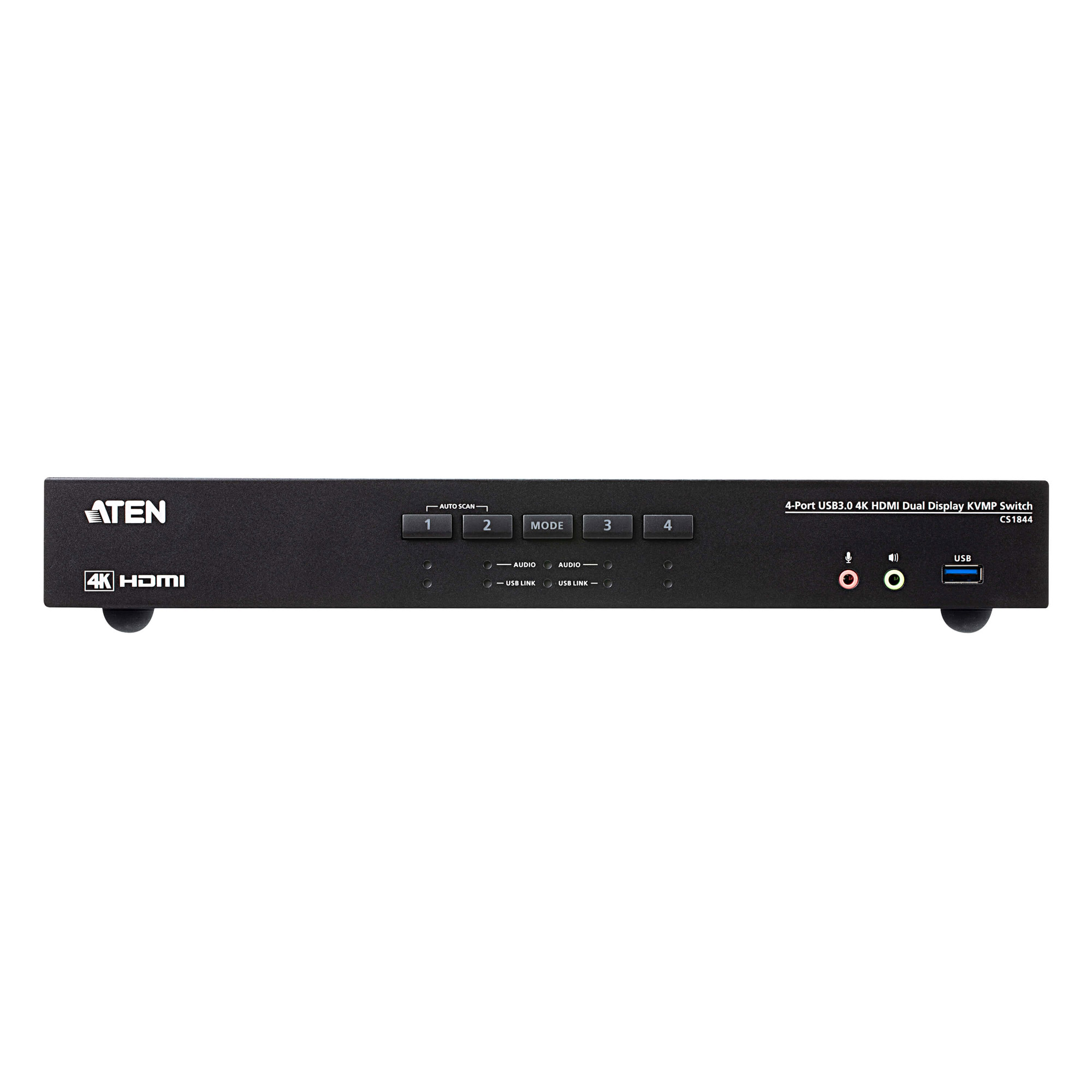 ATEN CS1844 - 4096 x 2160 Pixel - 4K DCI - 4,42 W - Schwarz