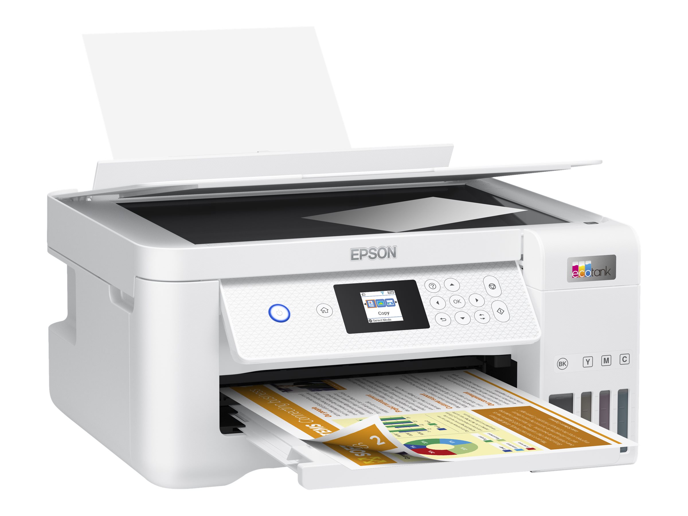 Epson EcoTank ET-2856 - Multifunktionsdrucker - Farbe - Tintenstrahl - wiederbefüllbar - A4 (Medien)