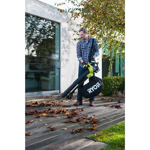 Ryobi 18V Brushless-Akku-Laubgebläse, Ansicht 4