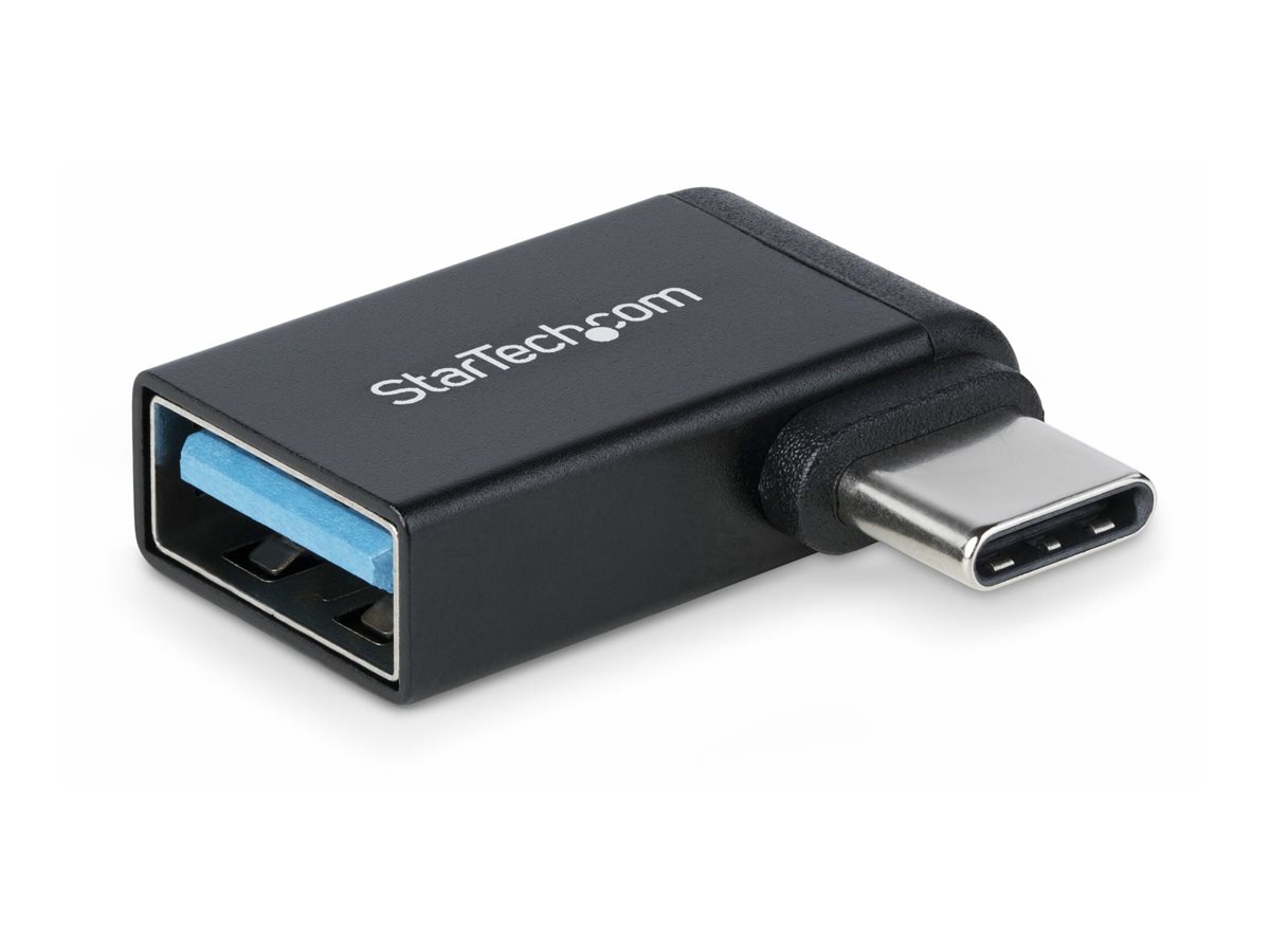 StarTech.com Right Angled USB-C to USB-A Adapter, USB 5Gbps, Compact USB-C Male to USB-A Female Adapter, Metal Housing, M/F - USB-Adapter - USB-C (M)