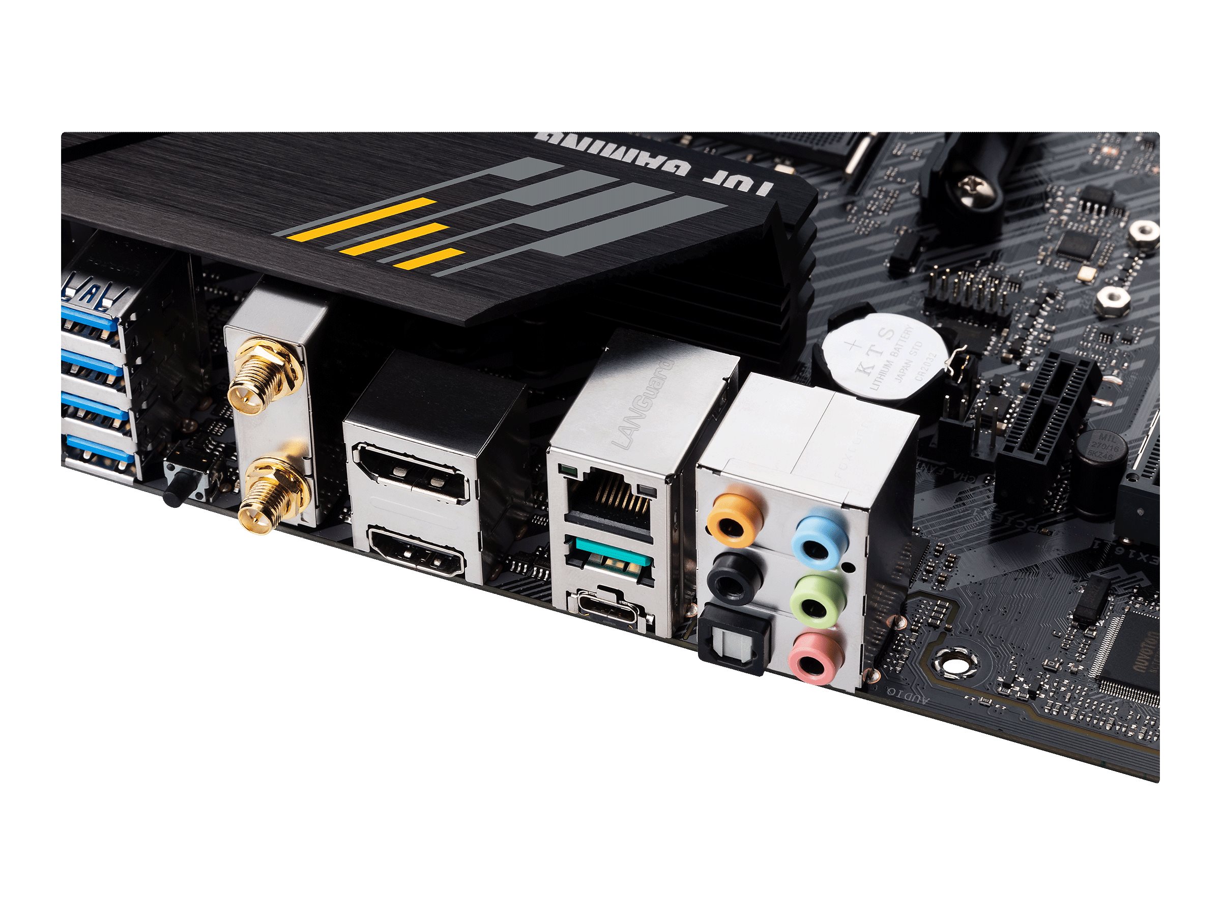 ASUS TUF GAMING B550M-PLUS WIFI II - Motherboard - micro ATX - Socket AM4 - AMD B550 Chipsatz - USB-C Gen2 USB 3.2 Gen 1 USB 3.2 Gen 2 - 2.5 Gigabit LAN Wi-Fi 6 Bluetooth - Onboard-Grafik (CPU erforderlich)