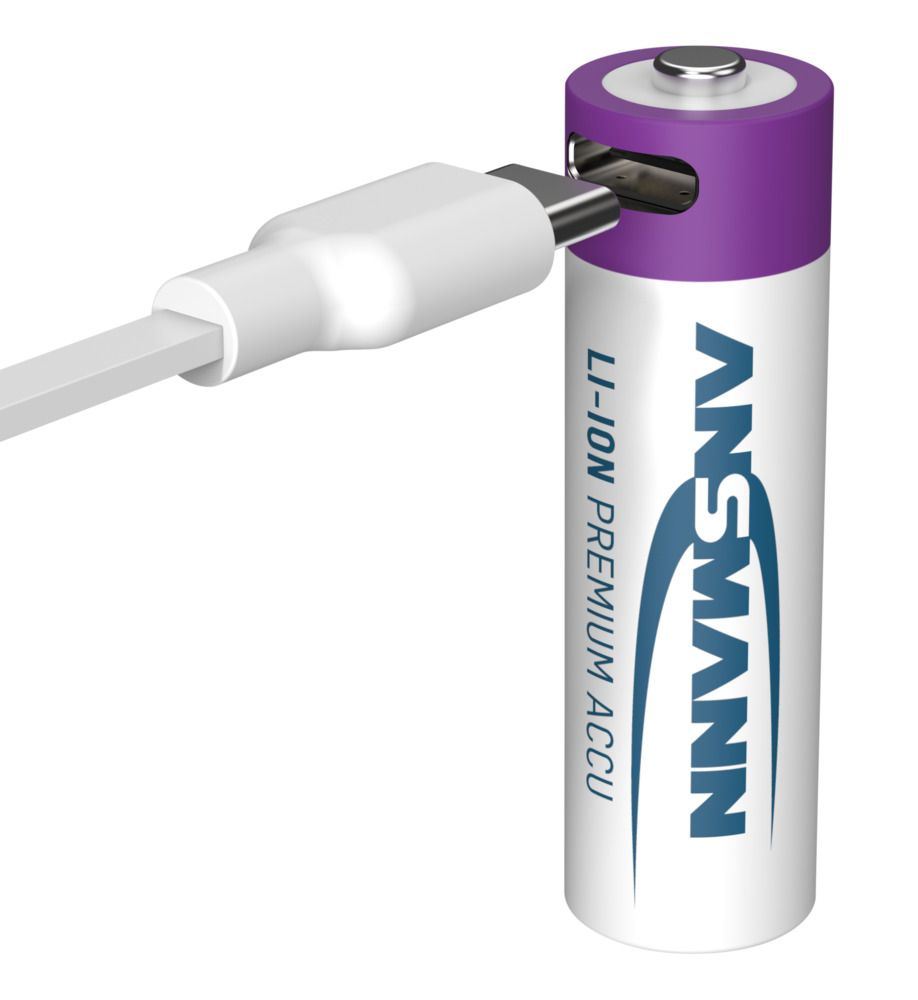 Ansmann Mignon AA -Akku Li-Ion 2000 mAh 1.5 V 4 St. 1312-0036 - Akku - Mignon (AA), Ansicht 3