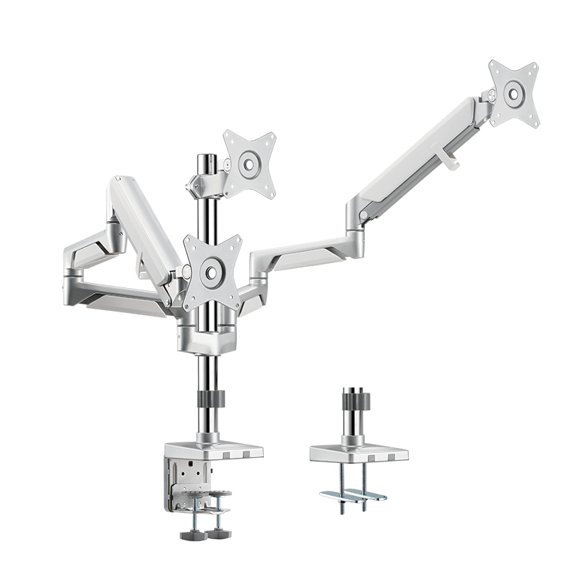 LogiLink Befestigungskit - einstellbarer Arm - Kunststoff, Aluminium, Stahl - Bildschirmgröße: 43.2-81.3 cm (17-32), Ansicht 2