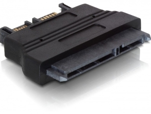 Delock SATA-Adapter - Slimline SATA (M) zu SATA Combo (W), Ansicht 3