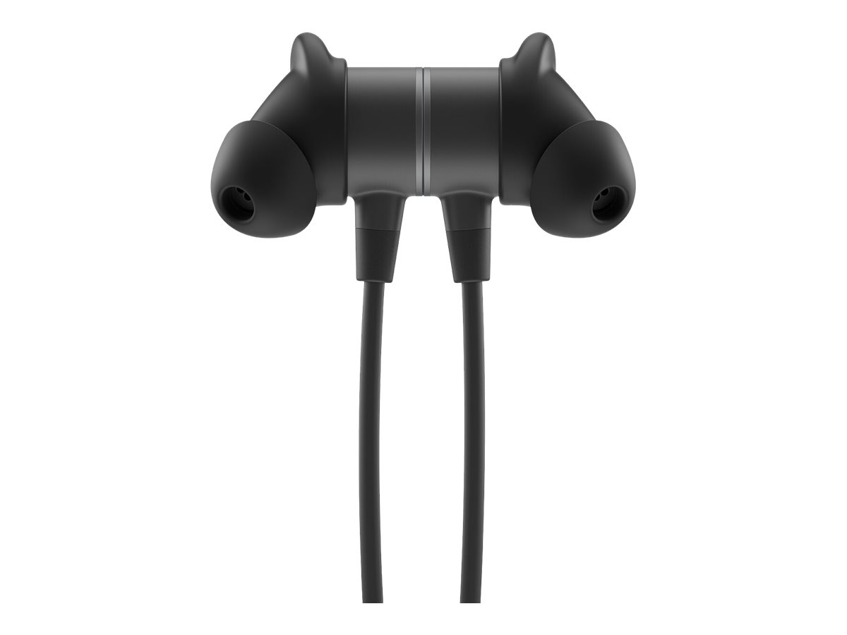 Logitech Zone Wired Earbuds - Headset - im Ohr - kabelgebunden - 3,5 mm Stecker - Geräuschisolierung - Graphite - Zertifiziert für Microsoft Teams