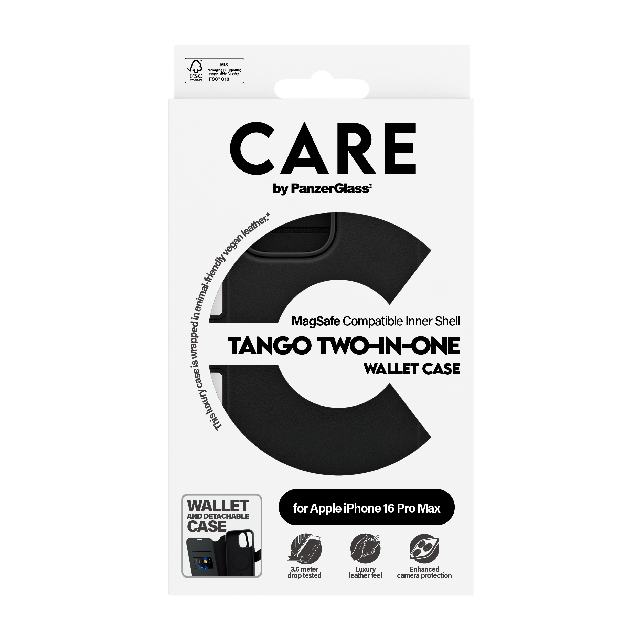 PanzerGlass CARE by PanzerGlass Tango - Flip-Hülle für Mobiltelefon, Ansicht 4