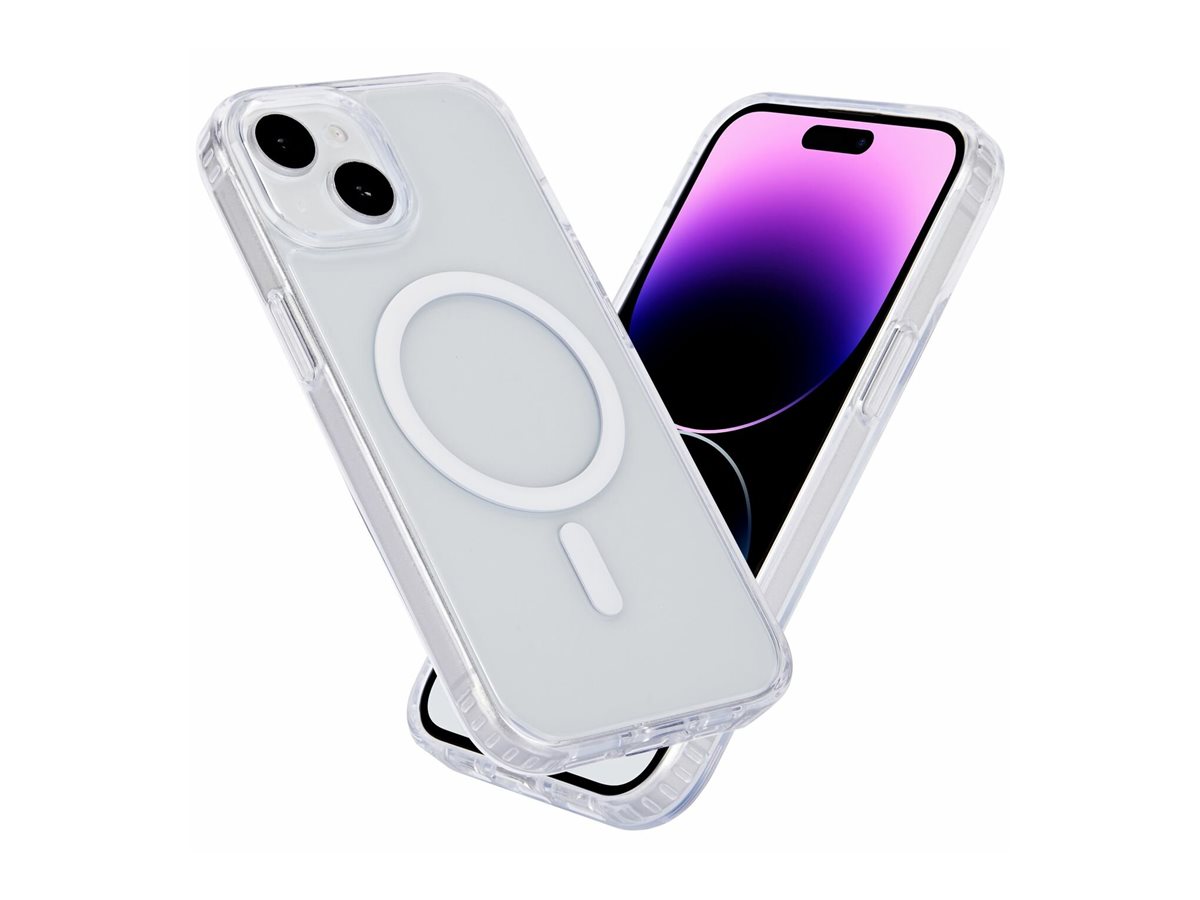 eSTUFF Berlin - Hintere Abdeckung für Mobiltelefon - magnetisch - kompatibel mit MagSafe - Polycarbonat, TPU, Ansicht 3