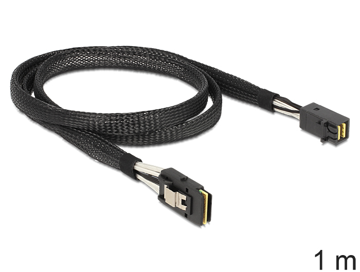 Delock Internes SAS-Kabel - SAS 6Gbit/s - 4x Mini SAS HD (SFF-8643), Ansicht 2
