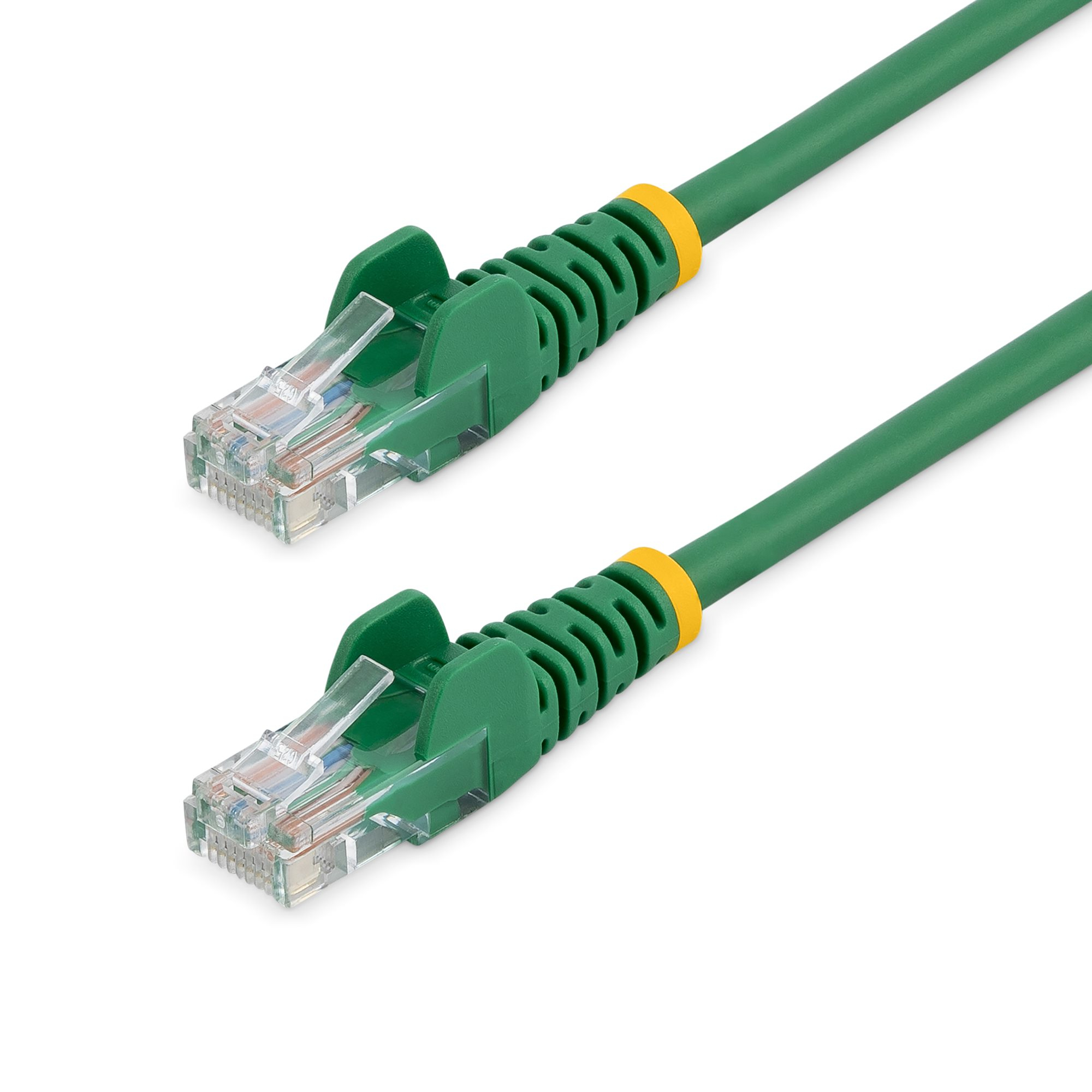 StarTech.com 5m Cat5e Ethernet Netzwerkkabel Snagless mit RJ45 - Cat 5e UTP Kabel - Grün - Netzwerkkabel - RJ-45 (M), Ansicht 2