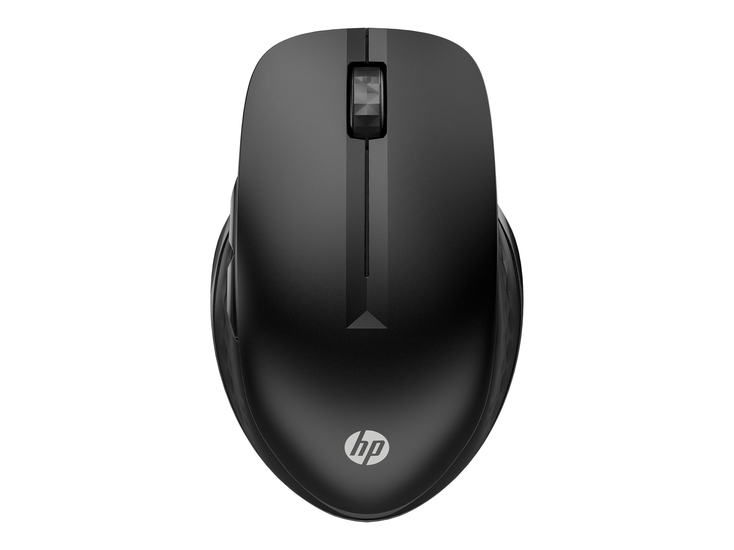 HP 430 - Maus - ergonomisch - rechts- und linkshändig - optisch - 5 Tasten - kabellos - Bluetooth 5.0, 2.4 GHz - kabelloser Empfänger (USB)