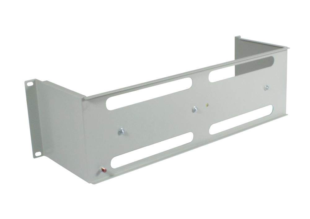 ALLNET ALL-S0002241 - Regal-Schiene - Grau - 3U - 1,42 kg - 1 Stück(e), Ansicht 3
