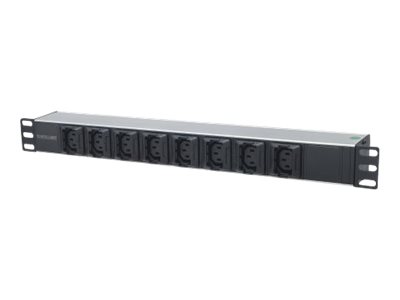 Intellinet 19" 1U Rackmount Anti-Shedding 8-Output C13 Power Distribution Unit (PDU)