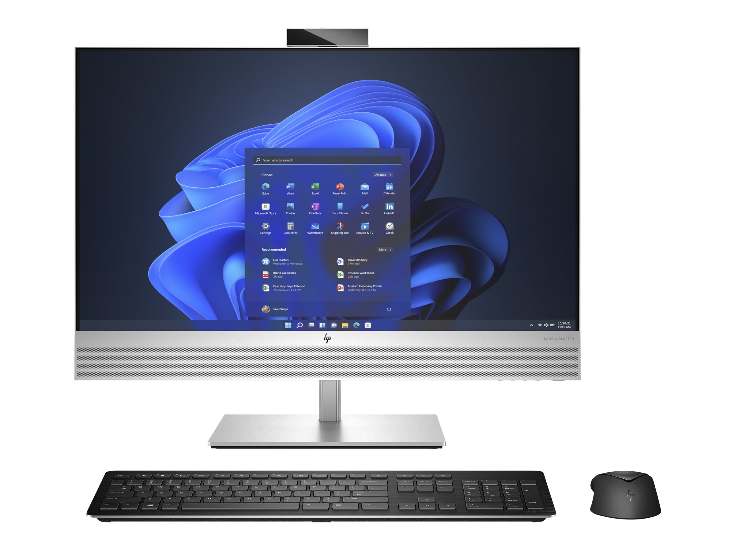 HP EliteOne 870 G9 - All-in-One (Komplettlösung) - Core i7 i7-14700  2.1 GHz - vPro - RAM 16 GB - SSD 512 GB - NVMe - UHD Graphics 770 - 1GbE Wi-Fi 6E Bluetooth 5.3 - WLAN: 802.11abgnacax (Wi-Fi 6E)