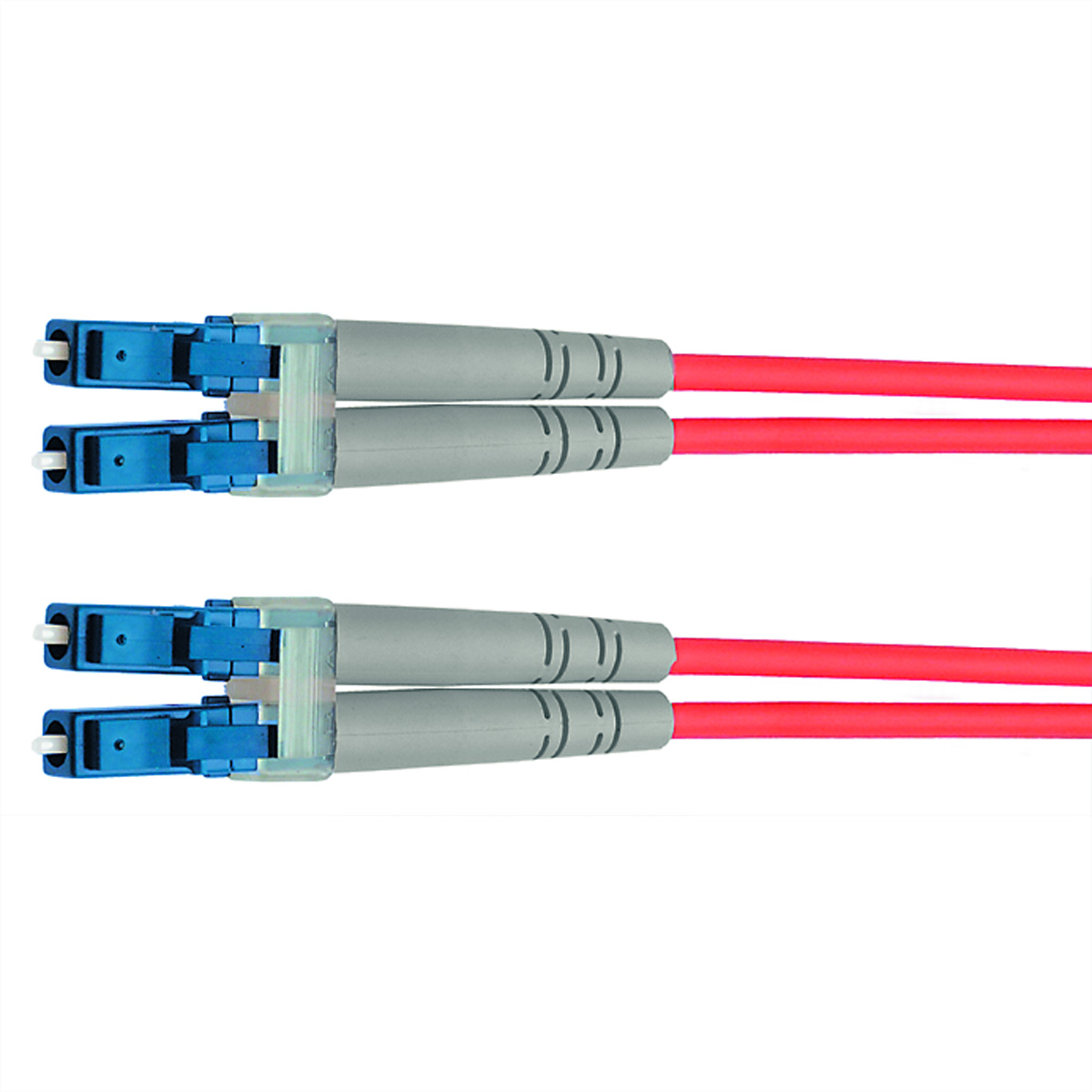 Telegärtner Karl Gärtner - Patch-Kabel - LC Multi-Mode (M) zu LC Multi-Mode (M) - 2 m - 50/125 Mikrom. - OM3 - Blau, Ansicht 2