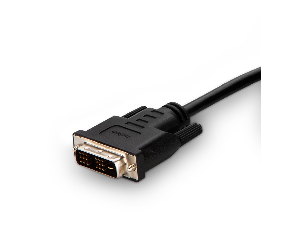 Belkin Secure KVM Combo Cable - Video- / USB- / Audio-Kabel - TAA-konform - USB, Mini-Stecker, DVI-D (M), Ansicht 3