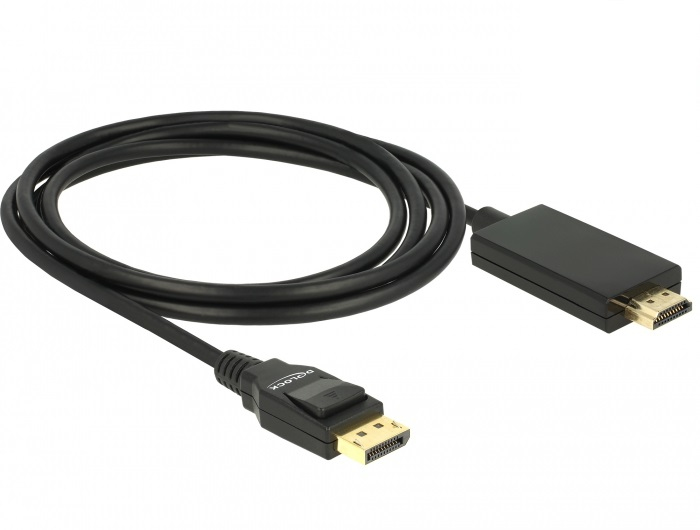 Delock Videokabel - DisplayPort männlich bis HDMI männlich, Ansicht 3