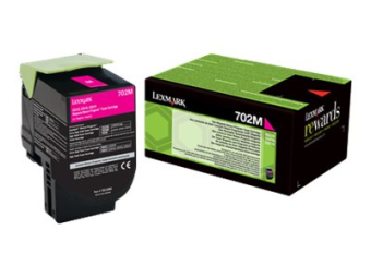 Lexmark 702M - Magenta - original - Tonerpatrone LCCP LRP