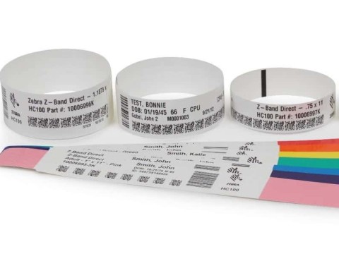 Zebra Z-Band Direct Infant - Polypropylen (PP)