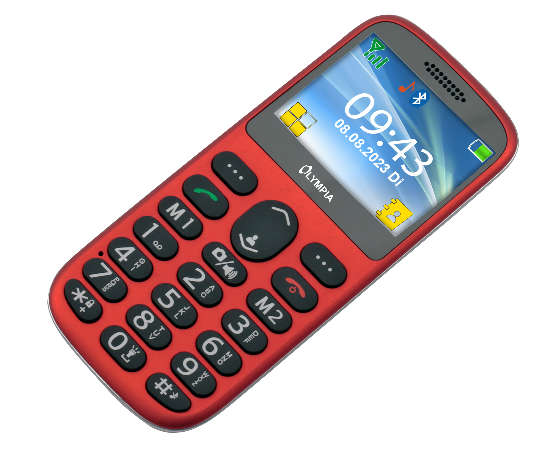Olympia Mobiltelefon Sun rot, Ansicht 2