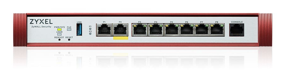 ZyXEL USGFLEX 100HP Device only Firewall 1x Gbit PoE+ Port, Ansicht 3