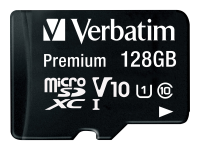 Premium - Flash-Speicherkarte (SD-Adapter inbegriffen) - 128 GB