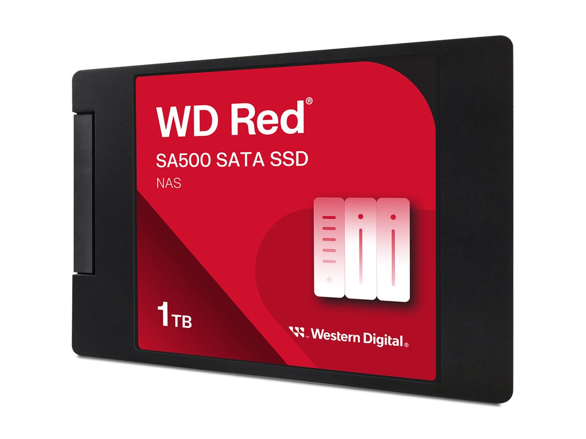 WD Red SA500 WDS100T1R0A-68A4W0 - SSD - 1 TB - intern - 2.5 (6.4 cm)